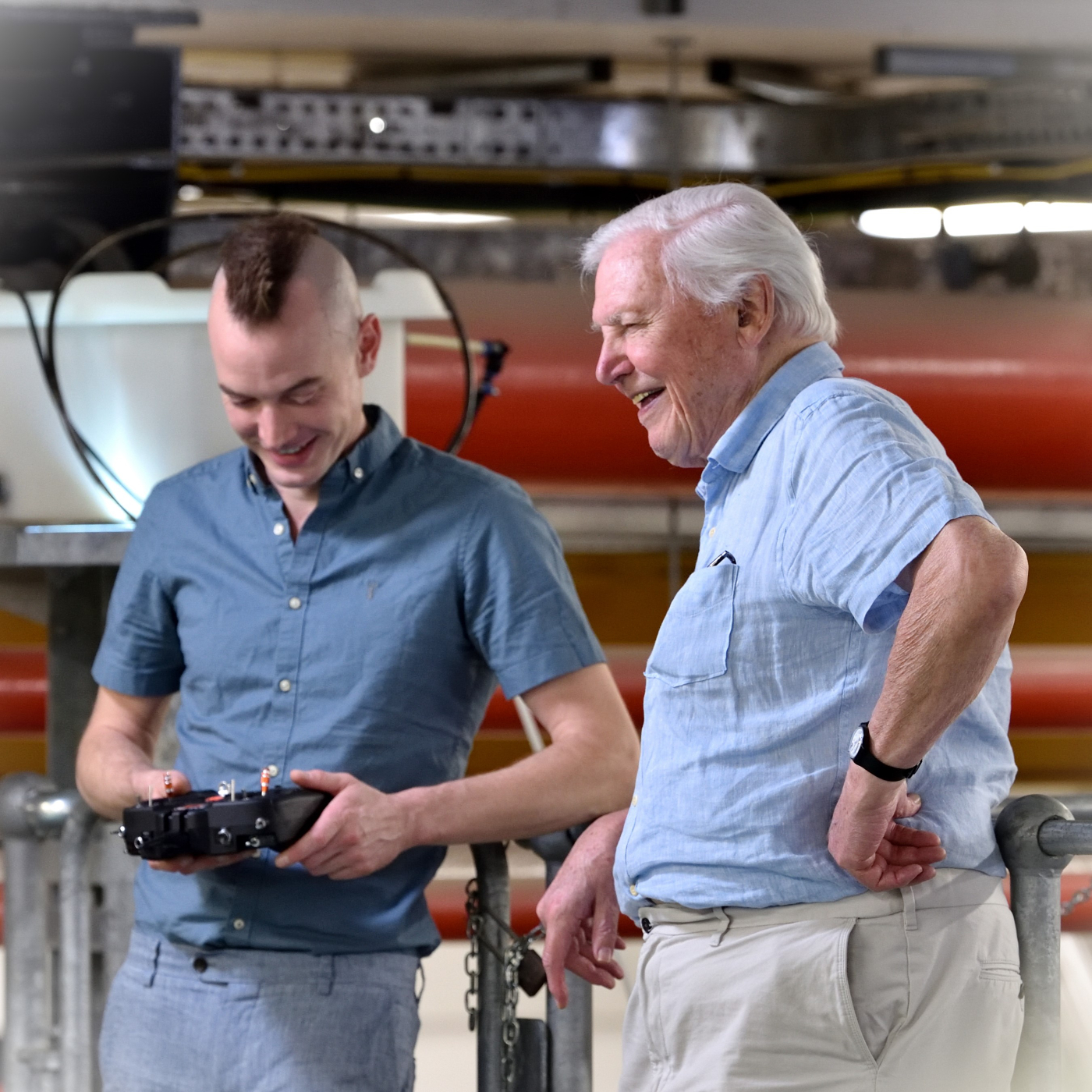 Attenborough and the Robotic Plesiosaur